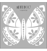 ARTDECO STENCİL 30X30CM KELEBEK 120