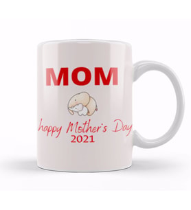 Elephant Mothers Day 2021 Kupa Bardak Porselen