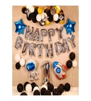 Folyo Balon Mutlu Doğum Günü 1 Yaş Set