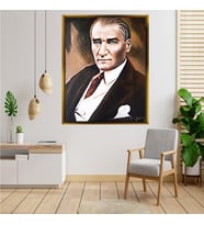 ÇERÇEVELİ ATATÜRK TABLO S505