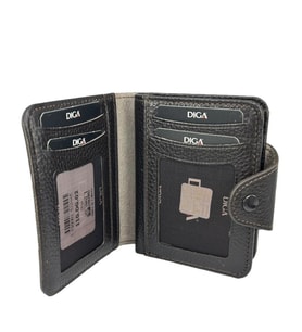 Diga 110 Hakiki Deri Kartlık Cüzdan Kahve (DENIM)