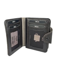 Diga 110 Hakiki Deri Kartlık Cüzdan Kahve (DENIM)