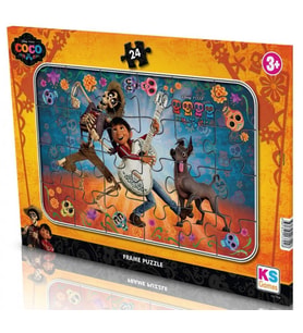 KS Games Erkek Çocuk 24 Parça Disney Pixar Coco Puzzle - 3 Yaş Üzeri - CO704