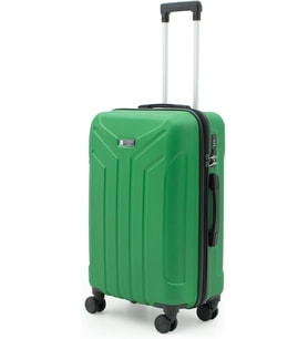 Home Petra Orta boy Bavul, Cotpoly ABS Valiz, Orta Boy Valiz (Petra-Yeşil-Medium)