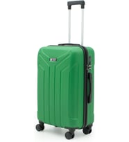 Home Petra Orta boy Bavul, Cotpoly ABS Valiz, Orta Boy Valiz (Petra-Yeşil-Medium)