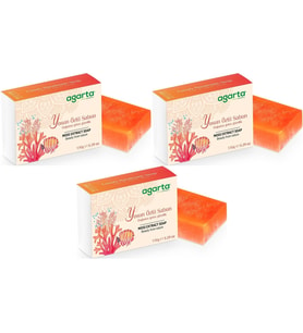 Agarta El Yapımı Doğal Sabun 150GR Yosun Özlü (3 Lü Set)
