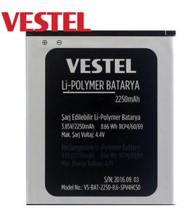 Vestel Venüs V3 5010 Pil Batarya 2250 Mah İthal