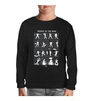 Singin In The Rain Siyah Çocuk Sweatshirt