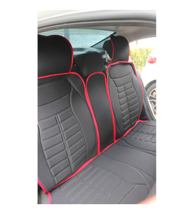 Space Five Star 5'li Set Siyah/Kırmızı / KLMNY154