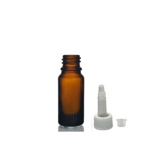 10ml kahverengi cam şişe getamisin kapak, 24 adet, plastik üstten damlalıklı şişe, damlatmalı şişe, damlatıcı şişe