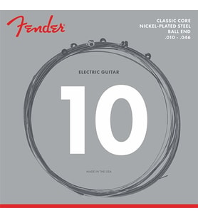 Fender 0730255406 Classic Core 255R Nickel-Plated Steel Elektro Gitar Teli (10-46) Standart 10-46 Ölçü Güçlü Sinyal ve Dayanıklı Yapı