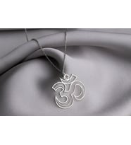 Ohm Kolye, Meditasyon Kolye, Minik Altın Takılar, Ohm Charm Kolye