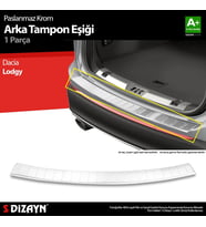 Dacia Lodgy Krom Arka Tampon Eşiği 2012 Üzeri A+ Kalite