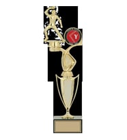 ODAK KUPA - Figürlü Kupalar - Masa Tenisi Erkek Figürlü Kupalar FG-043 B - 41 cm