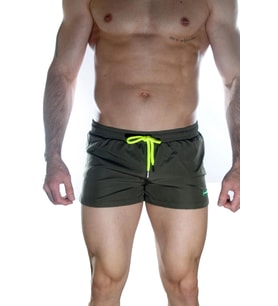 Erkek Yeşil Mini Mayo Short
