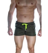 Erkek Yeşil Mini Mayo Short