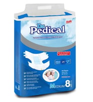 Dr. Pedical Yetişkin Hasta Bezi Medium 8'li 2 Paket