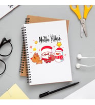 Mutlu Yıllar & Merry Christmas Yılbaşı Tasarımlı Defter