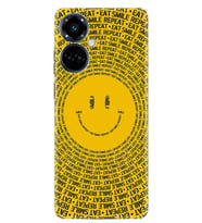 Camon 19 Pro Kılıf Resimli Desenli Silikon Platinium Series Smile 1862