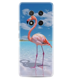 Honor Magic 7 Lite Kılıf Boutique Baskılı Resimli Okaynus ve Flamingo Pcode -093