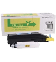 Tonersepeti Kyocera Mita TK-855 Sarı Muadil Fotokopi Toner