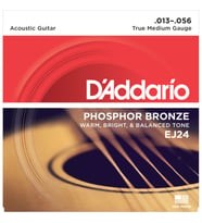 D’Addario EJ24 Akustik Gitar Tel Seti 13-56 True Medium Phosphor Bronze