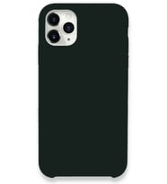 Newface Apple iPhone 11 Pro Kılıf Lansman Legant Silikon - Koyu Yeşil