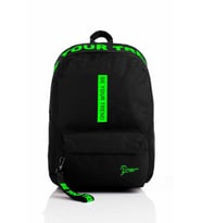 Laptop Bölmeli Okul Çantası Be Your Trend Siyah Yeşil 1140
