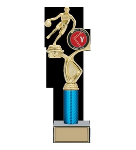 ODAK KUPA - Figürlü Kupalar - Basketbol Kadın Figürlü Kupalar FG-017 B - 36 cm