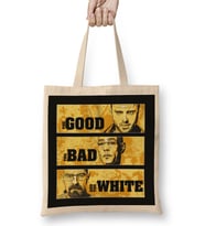 Breaking Bad The Good The Bad And The White Bez Çanta Uzun Saplı