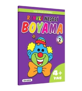 Renkli Neşeli Boyama -2 (4+Yaş)