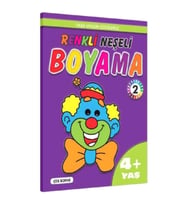 Renkli Neşeli Boyama -2 (4+Yaş)