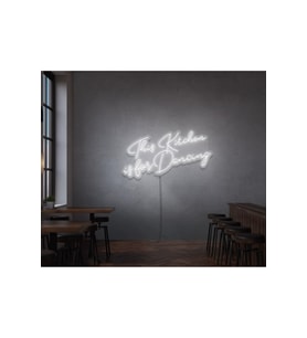 This Kitchen is for Dancing Yazılı Neon Tabela