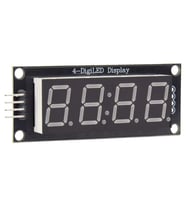 4 Basamaklı LED Gösterge Modülü 7-segment TM1637