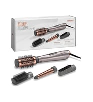 Babyliss Air Styler 1000W 200 Derece İyon Etkili 4 Başlıklı Hava Üflemeli Saç Şekillendirici Seti Gri AS136E