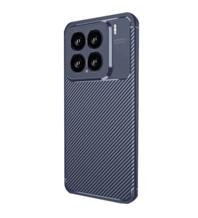 Xiaomi Mi 15 Kılıf Auto Focus Karbon Kapak - Lacivert