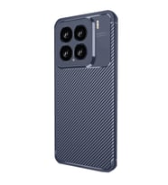 Xiaomi Mi 15 Kılıf Auto Focus Karbon Kapak - Lacivert