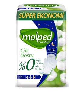 Molped Pure Soft Süper Ekonomi Gece 16 Lı