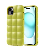 Apple iPhone 15 Plus Kılıf Parlak Esnek Silikon Zore Dom Dom Kapak