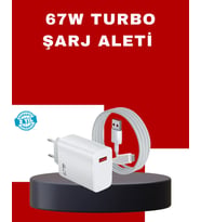 67 Watt Yüksek Güç Şarj Adaptörü Mi 10 Mi 11 Mi 12 Uyumlu