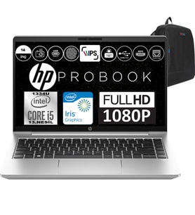 Hp Probook 440 G10 Intel Core I5 1334U 32GB 4TB SSD Intel® Iris® X? Windows 11 Home 14" FHD Taşınabilir Bilgisayar 9B9F8EAH09 + Weblegelsin Çanta