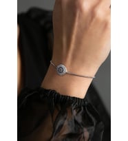 Elika Silver Kadın Nazar Model Bileklik (STD)