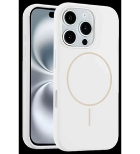iPhone 16 Pro Max Kılıf Jully Magsafe Kapak - Beyaz