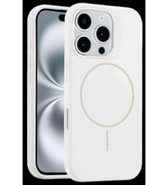 iPhone 16 Pro Max Kılıf Jully Magsafe Kapak - Beyaz