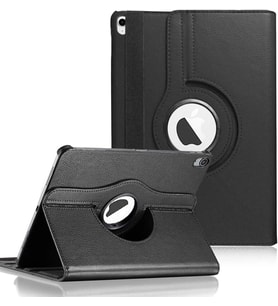 Lexroo iPad 11.Nesil 2025 Kılıf 360 Rotating Stand Deri Siyah [iPad 11.Nesil 2025 ile - Siyah]