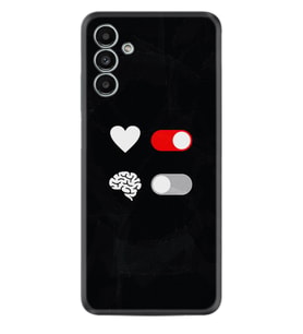 Samsung A23 A31 A32 A50 A51 A52 A53 A70 Kılıf Desenli Silikon Love Brain 1722