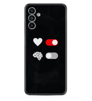 Samsung A23 A31 A32 A50 A51 A52 A53 A70 Kılıf Desenli Silikon Love Brain 1722