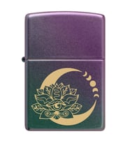 Zippo 49146 Lotus Moon Design Çakmak - 48587-103660