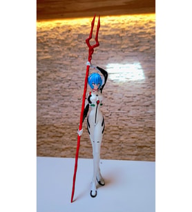 Evangelion Rei Ayanami Figür Neon Genesis Evangelion Figür Büyük Boy 25CM