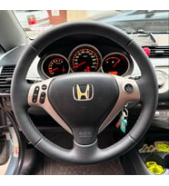 Honda Jazz Araca Özel Direksiyon Kılıfı (NOKTA DÜZ SİYAH İP) (Karışık)